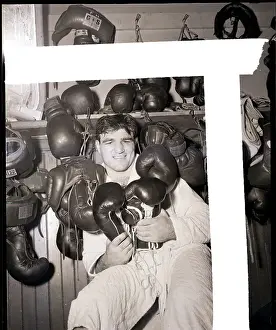 Nick Barone Smiling with Boxing Gloves