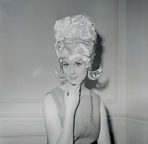 Nicky Allen Modeling Asymmetrical Hairstyle
