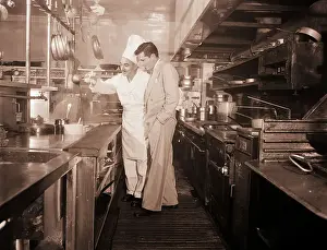 Nicky Hilton in Kitchen with Chef