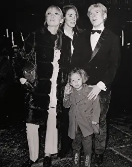 Nico, Mary Woronov, and Andy Warhol at Premiere