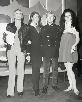 Cigarette Prints: Nico, Mary Woronov, Andy Warhol, and Susan Bottomly