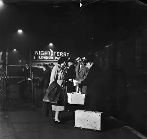 Suitcase Prints: Night Ferry