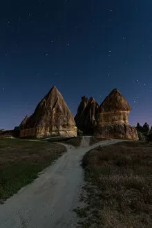 Images Dated 21st May 2013: Night shot of Cappadocia