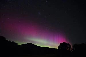Images Dated 17th March 2015: Night sky on fire