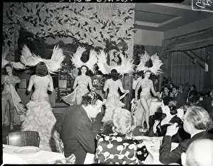 Showgirl Prints: Nightclub With Floor Show In Full Swing