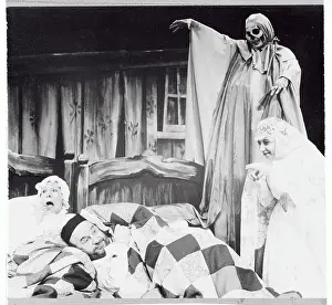 Nightmarish Prints: Nightmarish Apparitions Scaring Two Old People