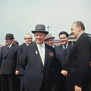 Nikita Khrushchev with Colleagues