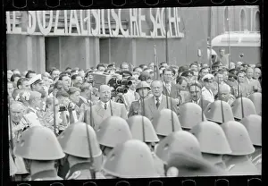 Anastas I Prints: Nikita Khrushchev Reviewing Honor Guard