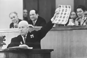 Kremlin Prints: Nikita Khrushchev Before the Soviet Parliament