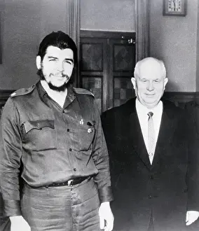 Petroleum Prints: Nikita Krushchev with Ernesto Che Guevara