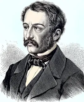 Draw Prints: Nikolaus Lenau was the nom de plume of Nikolaus Franz Niembsch Edler von Strehlenau