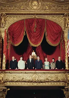 Huty31503 Prints: Nixon And Brezhnev At Bolshoi Theatre