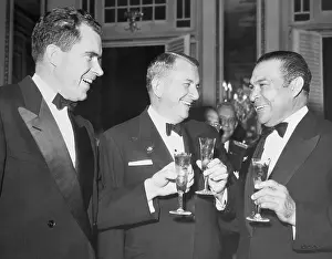 Nixon with Caribbean Presidents
