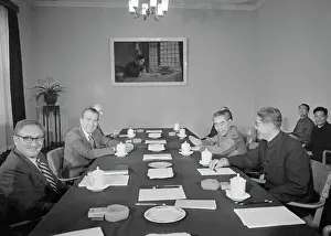Nixon, Mao Tse-Tung, Others At Table