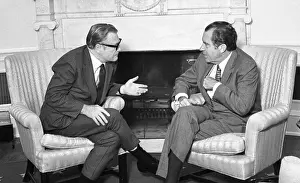 Nixon and Rockefeller at the White House