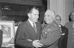 Politician Prints: Nixon Visits Dominican Republic