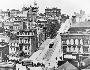 Nob Hill, Showing Stanford & Hopkins Home
