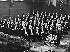 Thomas H Prints: Nobel Prize Recipients Attending Ceremony