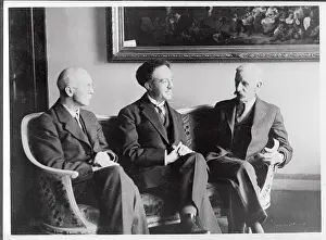 Nobel Prize Winners Sitting on Couch Together