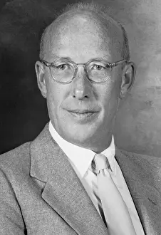 Biochemist Prints: Nobel Prize Winning Biochemist Edward L. Tatum
