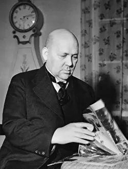 Bald Prints: Nobel Prize Winning Novelist Frans Eemil Sillanpaa