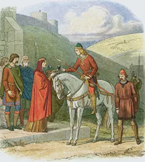 Nobleman Accepting a Drink