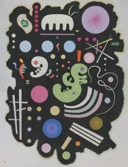 Oil On Canvas Prints: Noir Bigarré