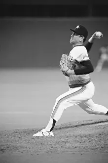 Pitching Prints: Nolan Ryan Pitching for Houston Astros
