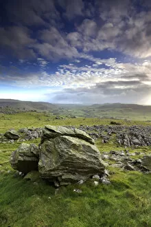 The Norber Erratics rock formations Yorkshire