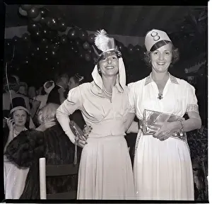 Retiree Prints: Norma and Constance Talmadge at Party