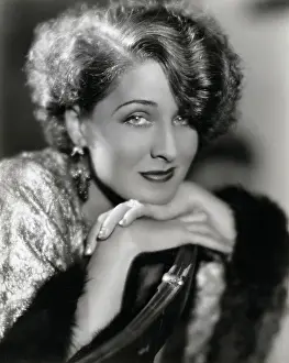 Hand On Chin Prints: Norma Shearer