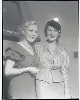 Norma Shearer and Mary Pickford