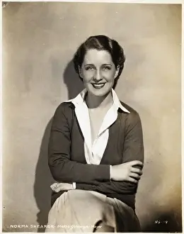 Norma Shearer Seated Portrait 3/4