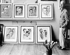 Stockbridge Prints: Norman Rockwell with His Paintings