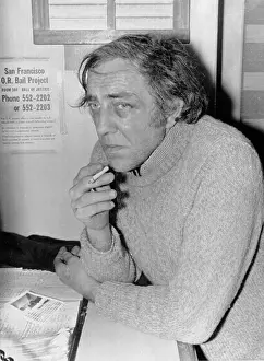 Norman S. Wexler Smoking a Cigarette While in Police Station