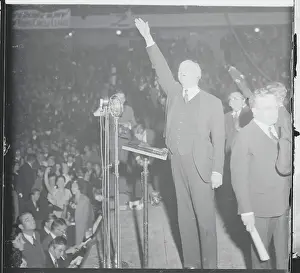 Norman Thomas Speaking
