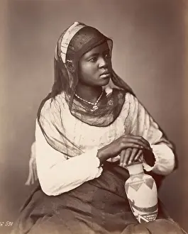 Veil Prints: North African Woman