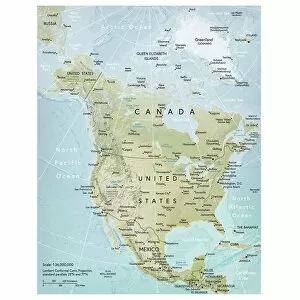 Ideas Gallery: North America map