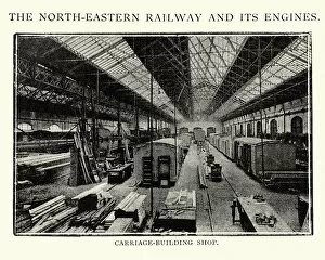 Images Dated 24th January 2017: North Easten Railway Factory