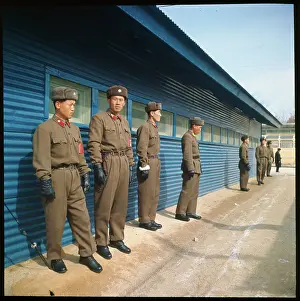 Panmunjom Prints: North Korean Troops at Panmunjom