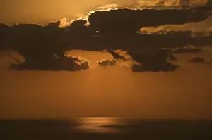 Honshu Prints: North Pacific Ocean at Sunset, Honshu, Japan