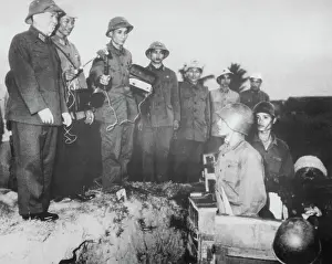 Hanoi Prints: North Vietnamese Leader and Troops