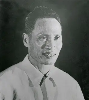 Hanoi Prints: North Vietnamese Premier Pham Van Dong