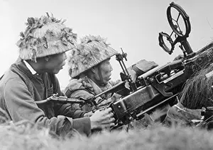 Hanoi Prints: Two North Vietnamese Soldiers in Camouflage