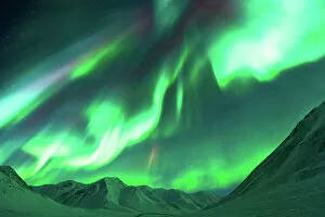 Dramatic Landscape Collection: Northern Lights in Alaska