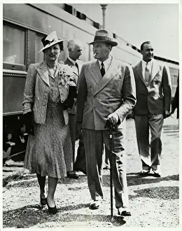 Olav V Prints: Norway's Prince Olav and Princess Martha