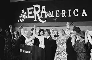 Feminist Prints: Notable Women Rallying for Equal Rights Amendment