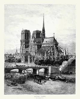 Seine Prints: Notre-Dame--Eglise Cathédrale de Paris