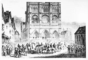 Images Dated 30th May 2015: Notre Dame engraving 1888