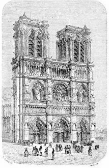 Notre Dame Cathedral, Paris Gallery: Notre Dame de Paris cathedral